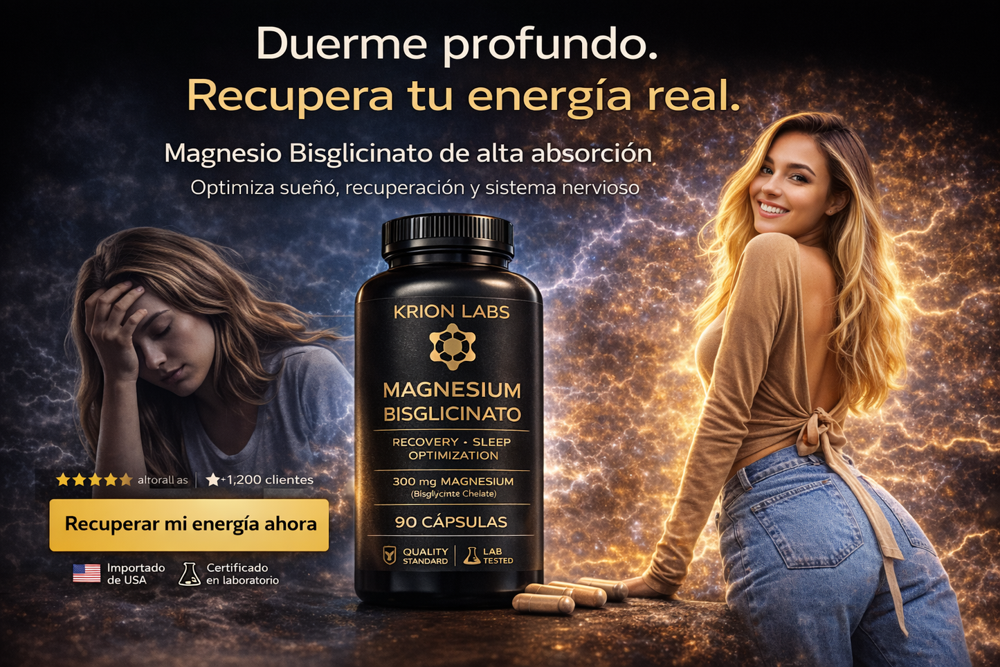 Magnesio Élite – Fórmula Completa en 1 Cápsula + Obsequio