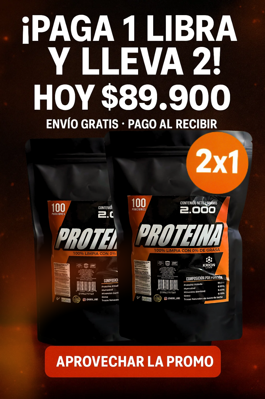 100% PROTEINA| +PAGAS CUANDO TE LA TOMES| +OBSEQUIO GRATIS🎁.